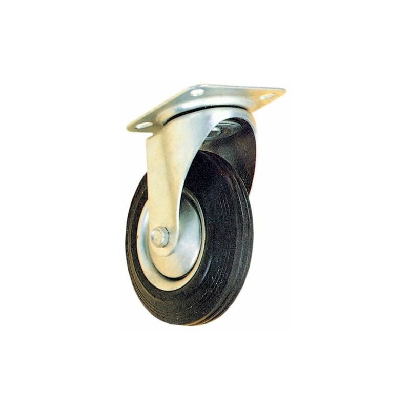 foto del prodotto ruota industriale d 160 mm piastra girevole export