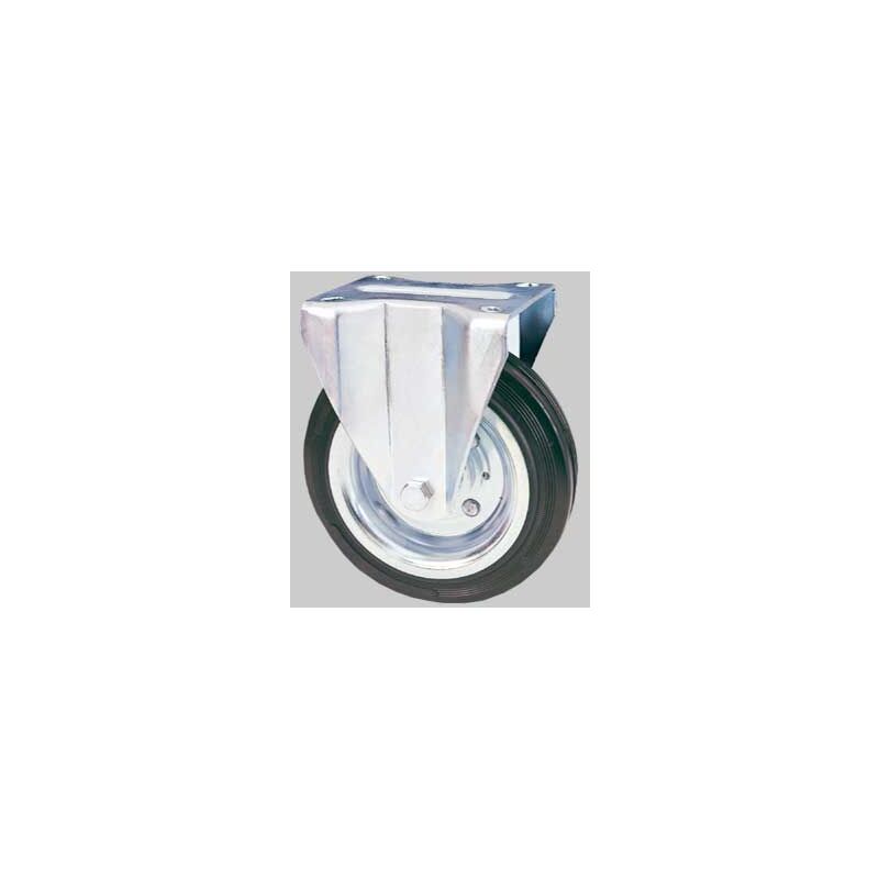 foto del prodotto ruota industriale fissa ideal star 100 mm portata 80 kg