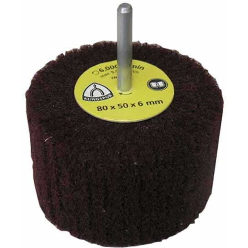 foto del prodotto ruota lamellare klingspor nfs600 50mm x 30mm x 6mm grossa