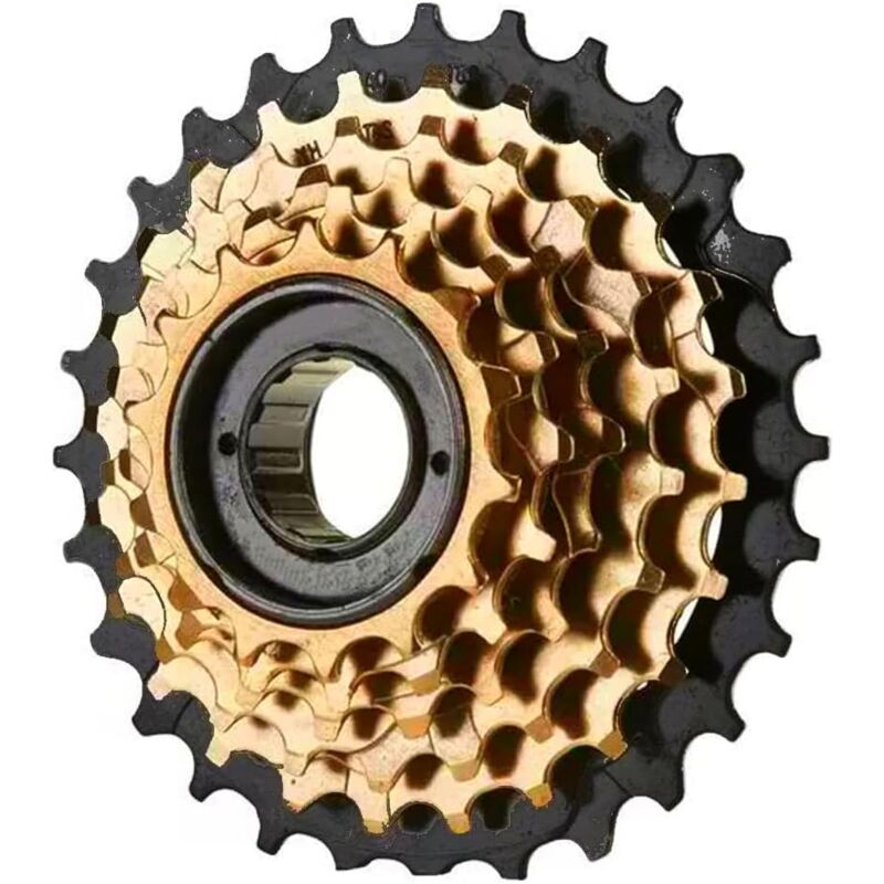 foto del prodotto ruota libera cassetta 6 velocita14 28t pacco pignoni x bicicletta 6v mtb city