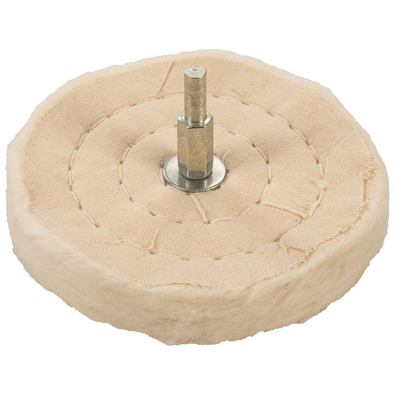 foto del prodotto ruota lucidante a fogli sciolti 100 x 15 mm silverline