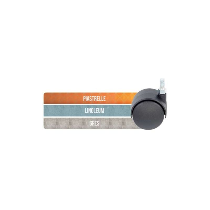 foto del prodotto ruota mm.45 filetto m8