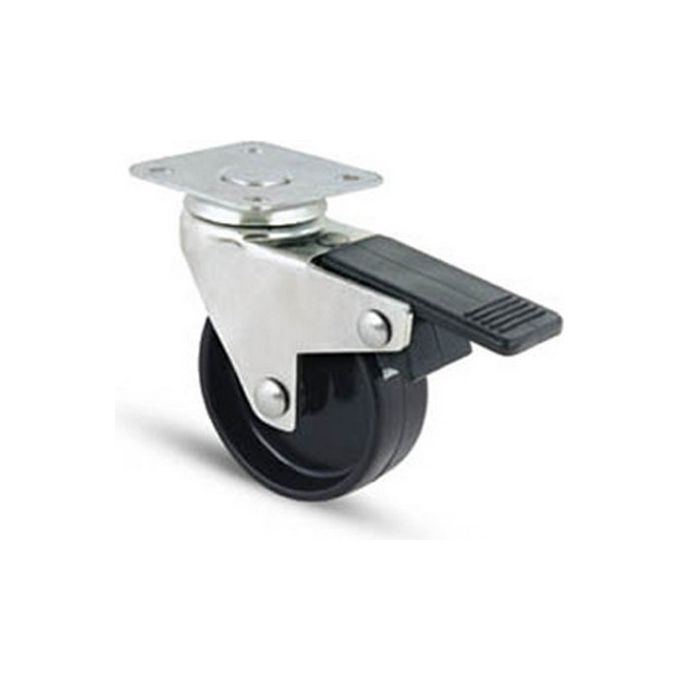 foto del prodotto ruota mobili 220t bis freno piastramm 50