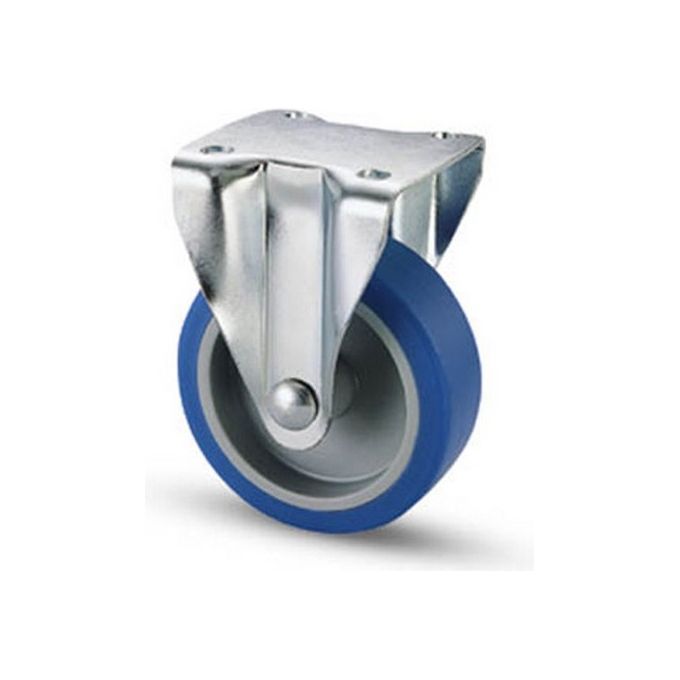 foto del prodotto ruota mobili221 h blu fissa mm 100
