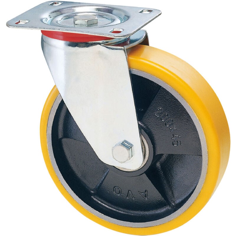 foto del prodotto ruota per carrelli 125x25 mm, portata 170 kg