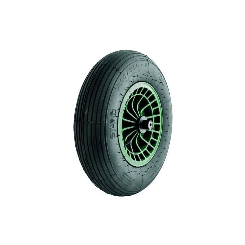 foto del prodotto ruota per carriola con disco in pvc 400 x 100 mm