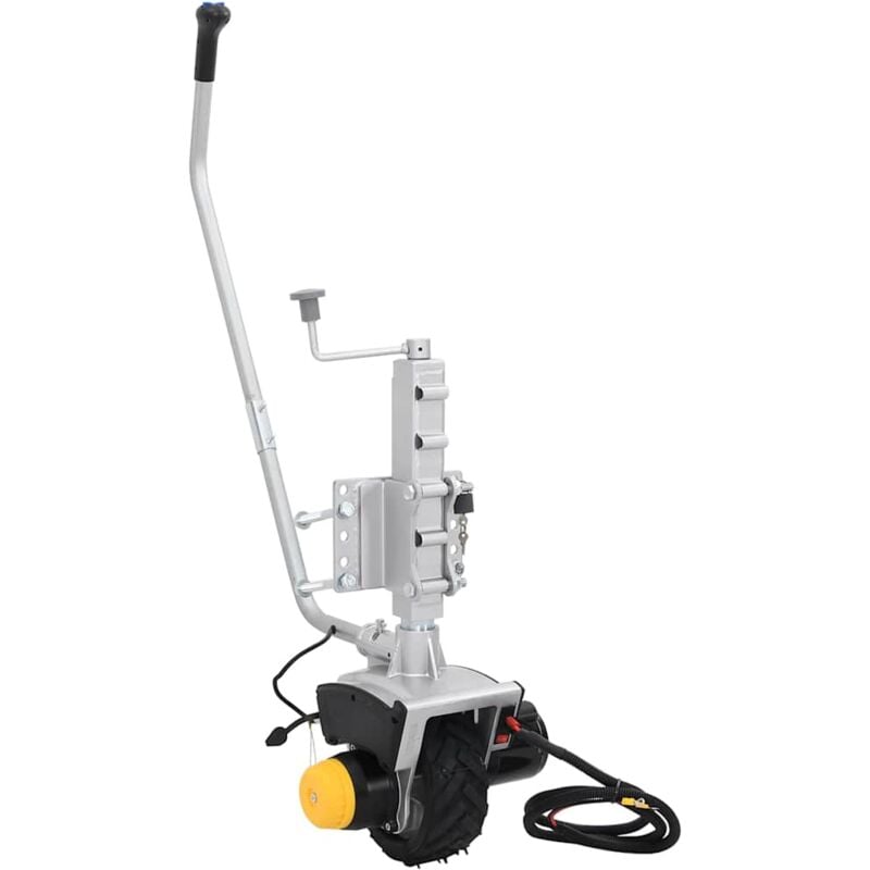 foto del prodotto ruota per cric per rimorchio 12 v 550 w in alluminio vidaxl