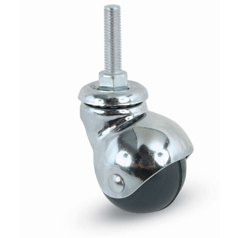 foto del prodotto ruota per mobile art.165 b d.50 mm perno 8ma 12 pz