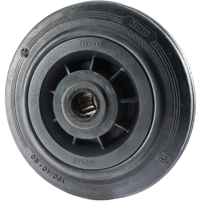 foto del prodotto ruota piena 160 x 40 mm asse di 20 mm