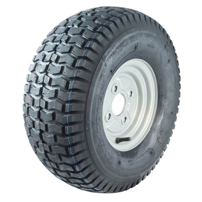 foto del prodotto ruota pneumatica 16x6,50 8 con cerchio a 4 fori fiat 6 pr