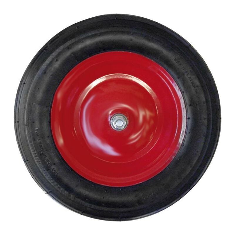 foto del prodotto ruota pneumatica per carriola maurer 350mm interasse 200mm