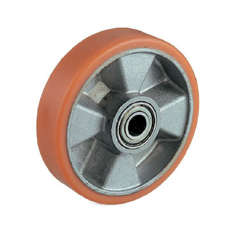 foto del prodotto ruota poliuretano 125m cebora avc ex 25892 