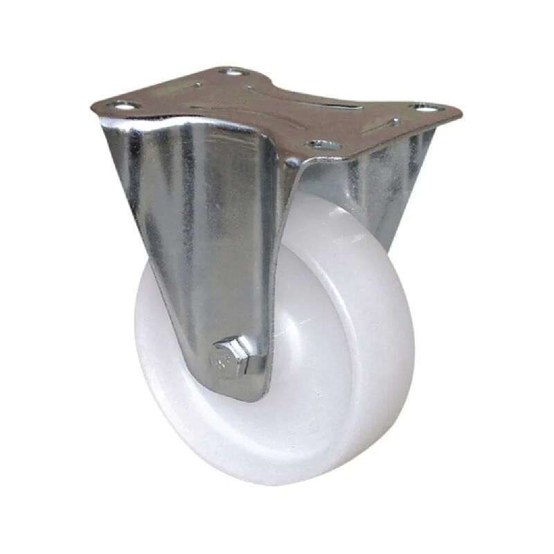 foto del prodotto ruota port roll d.50 mm, piastra fissa 67x48 m, altezza 67 mm.