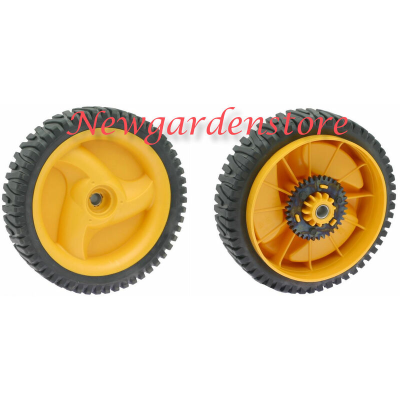 foto del prodotto ruota posteriore rasaerba adattabile husqvarna 420450 532413723 200mm m53 160cmd