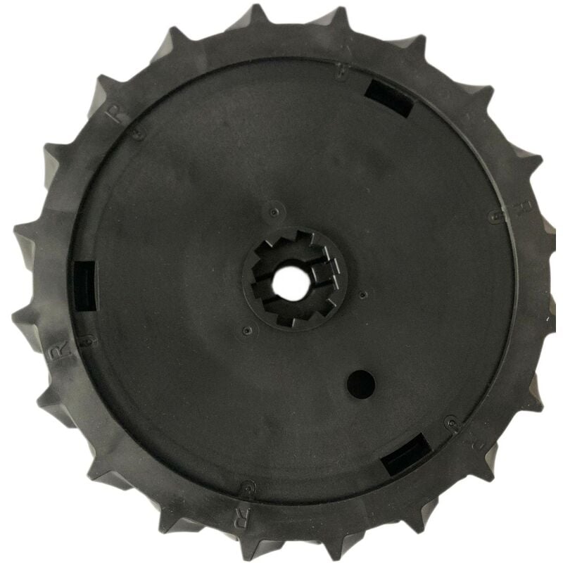foto del prodotto ruota posteriore sinistra originale worx robot rasaerba wr147e.1 wr47e