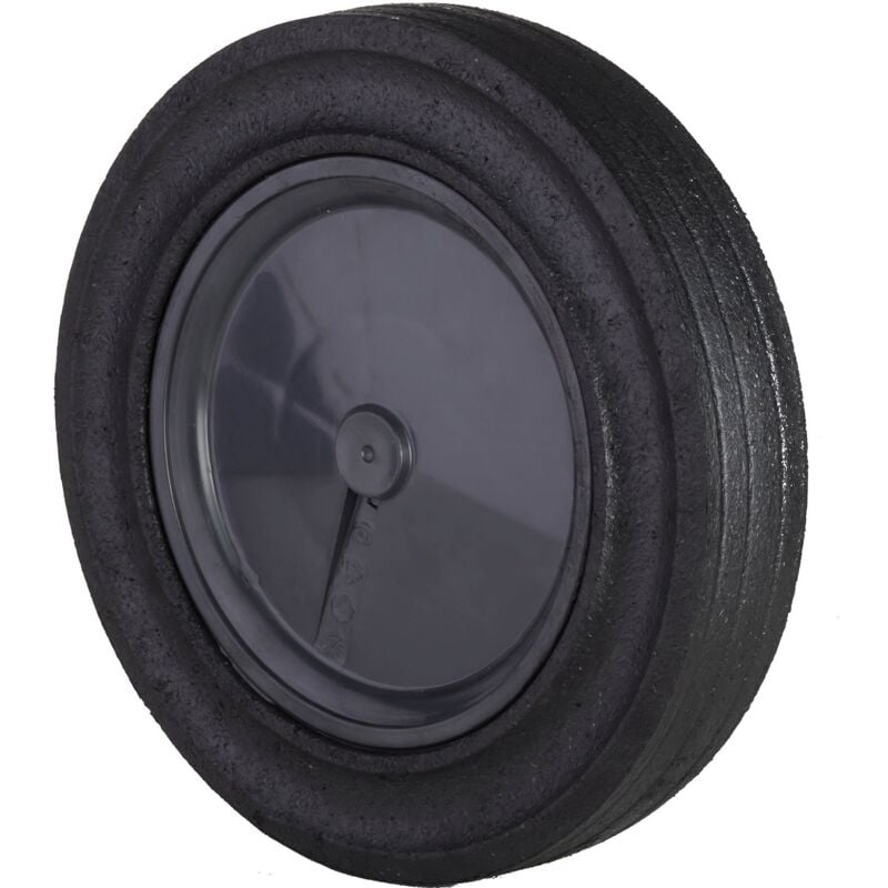 foto del prodotto ruota ruota per secchio contenitore rifiuti in gomma diametro. 250 mm