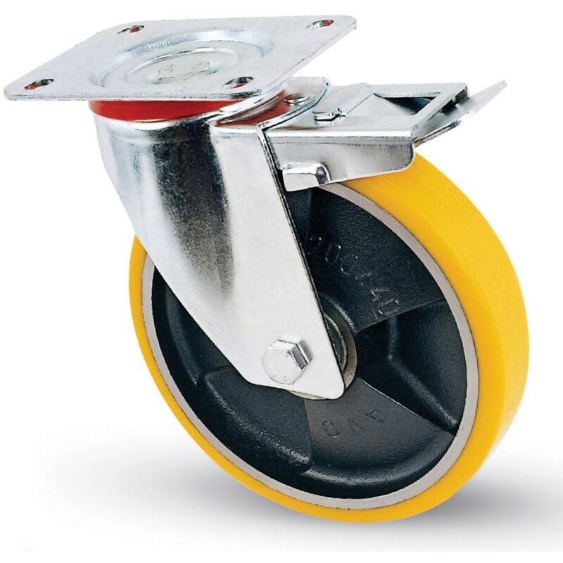 foto del prodotto ruota ultral. 24/ant d.100x25 girev.c/freno