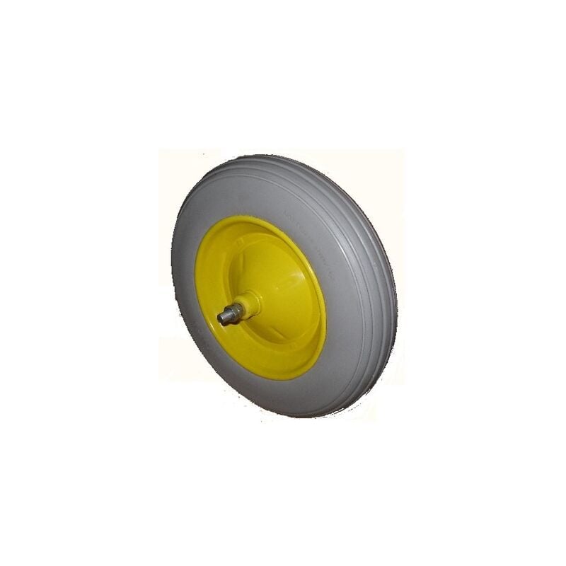 foto del prodotto ruota vespa per carriola run flat in poliuretano antiforatura 350x80 mm 110