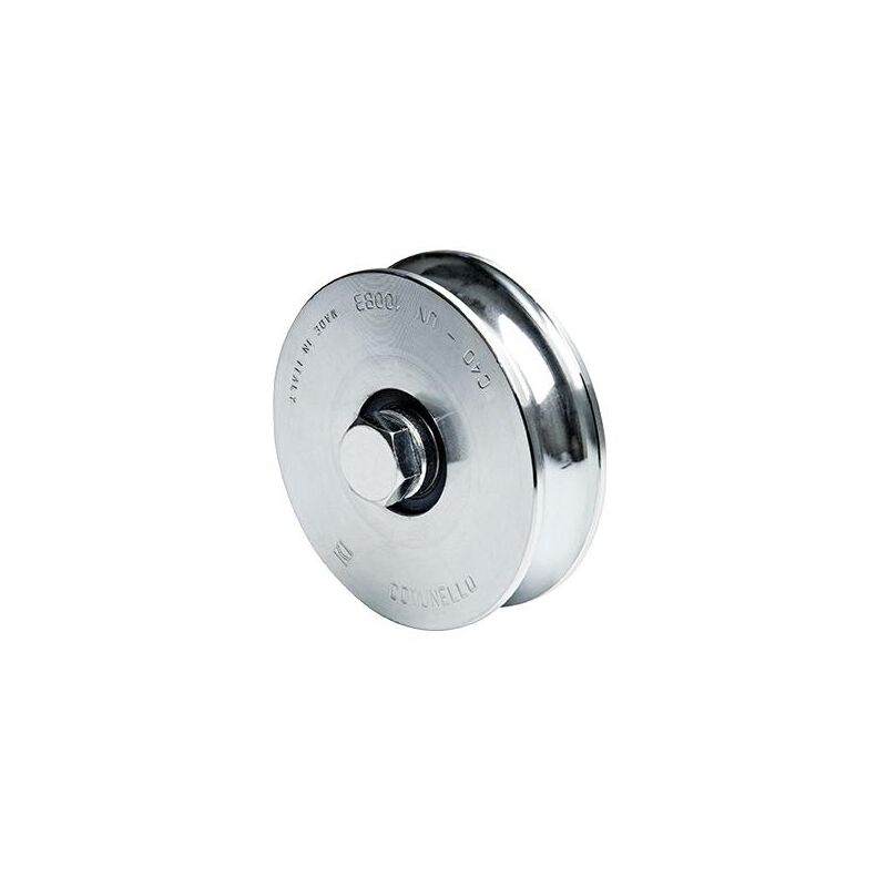 foto del prodotto ruote cancelli zincate a.310 mm. 80