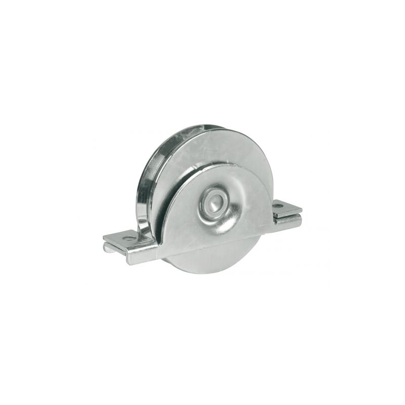 foto del prodotto ruote doppio cuscinetto c supporto gola u 392a 1 mm.140 ibfm