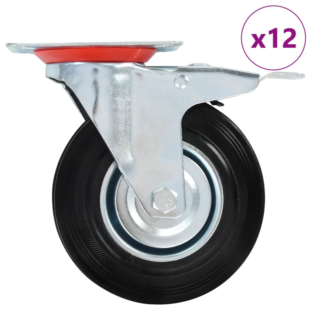 foto del prodotto ruote girevoli 12 pz 125 mm cod mxl 74620