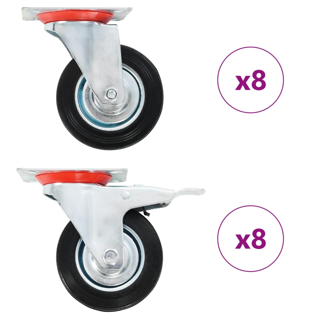 foto del prodotto ruote girevoli 16 pz 100 mm cod mxl 61617