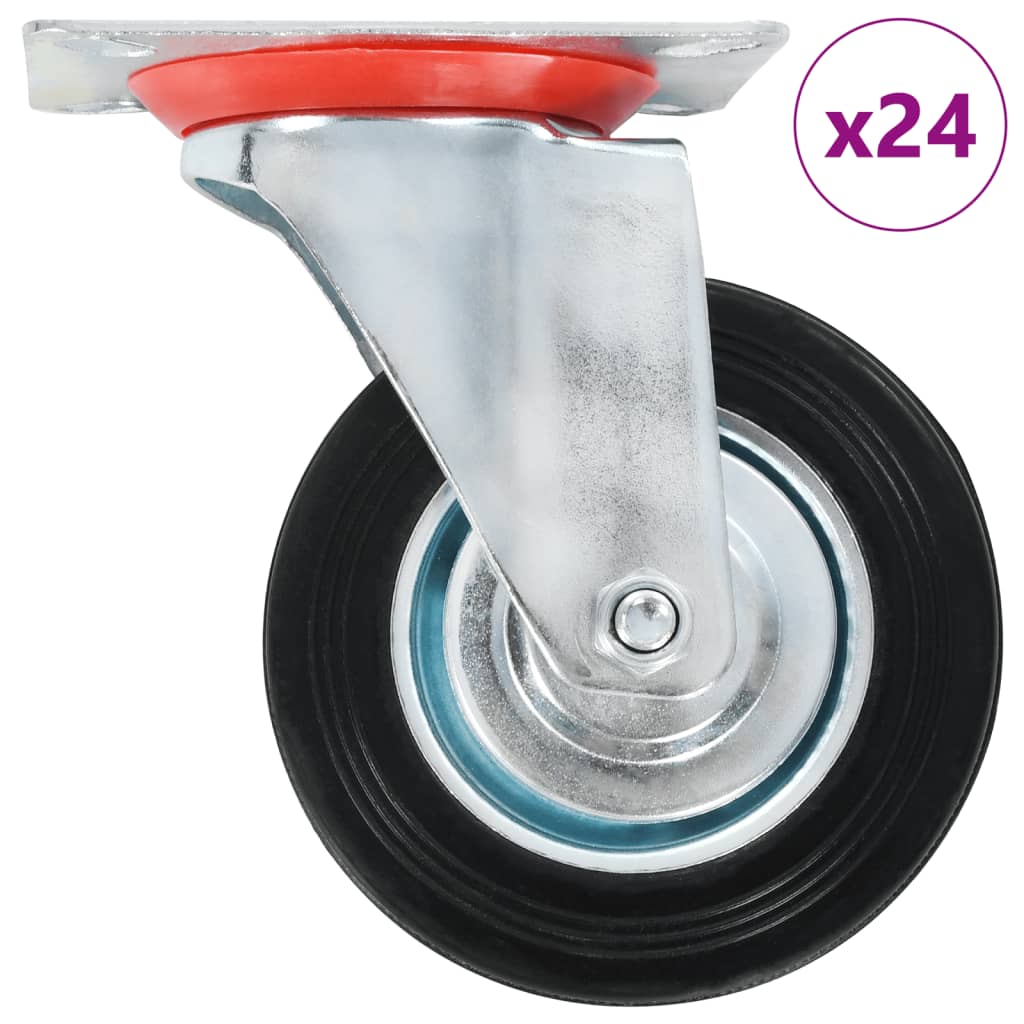 foto del prodotto ruote girevoli 24 pz 100 mm cod mxl 57585