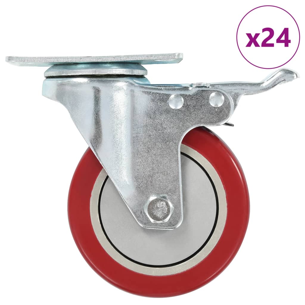 foto del prodotto ruote girevoli 24 pz 100 mm cod mxl 61603