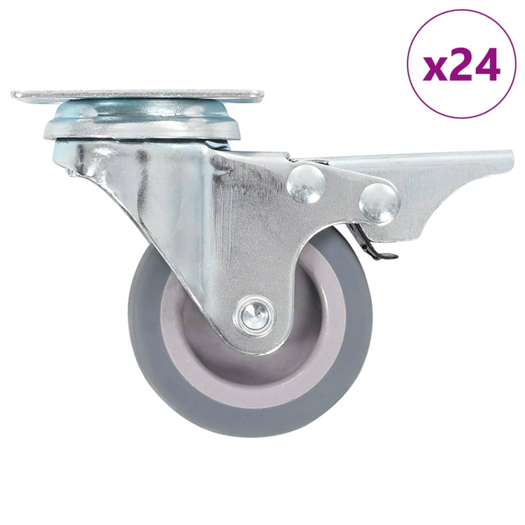 foto del prodotto ruote girevoli 24 pz 50 mm