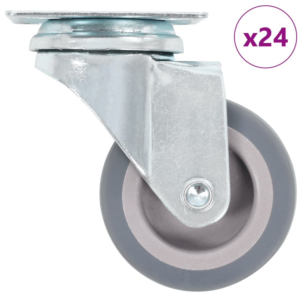 foto del prodotto ruote girevoli 24 pz 50 mm cod mxl 74784