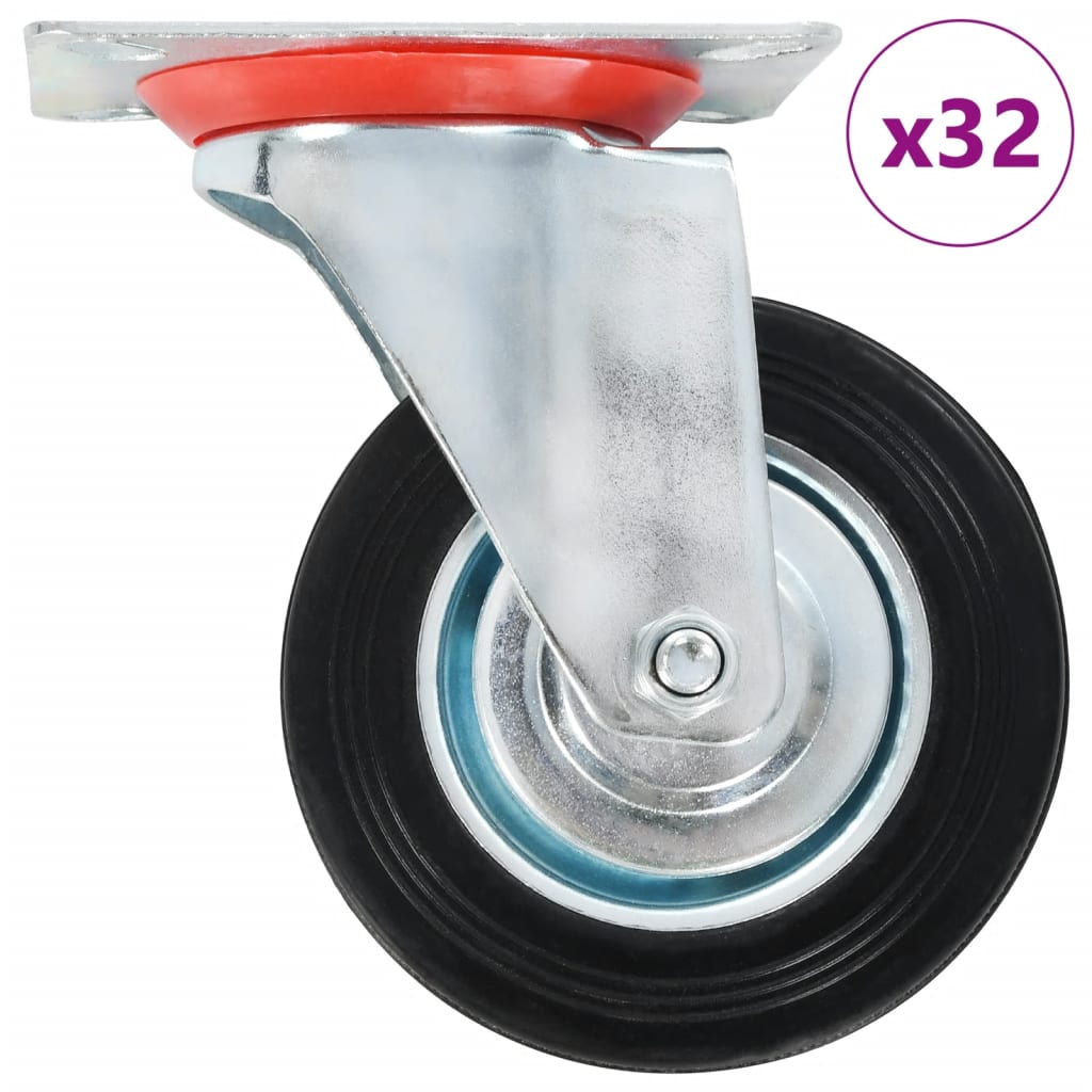 foto del prodotto ruote girevoli 32 pz 100 mm cod mxl 56575