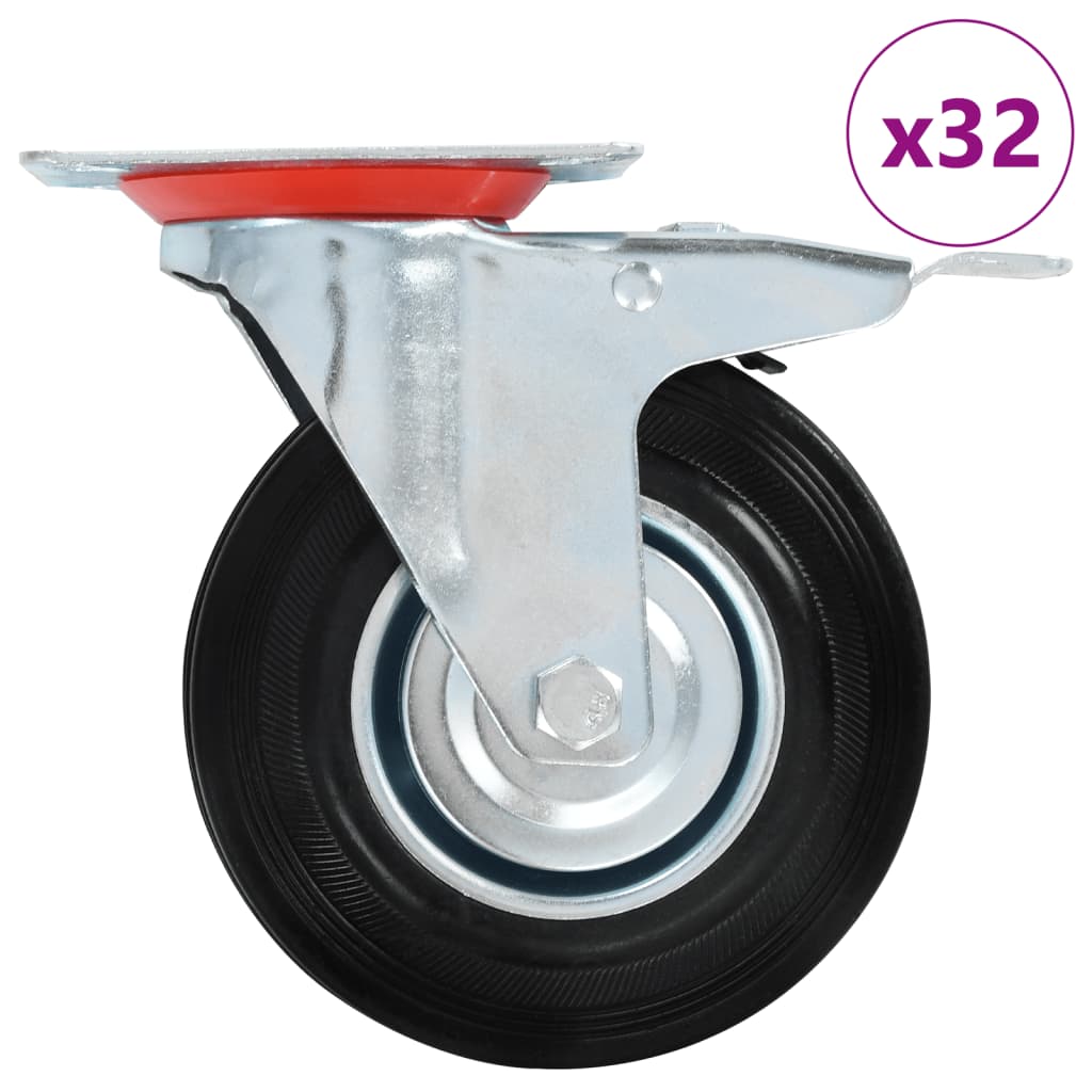 foto del prodotto ruote girevoli 32 pz 125 mm cod mxl 61762