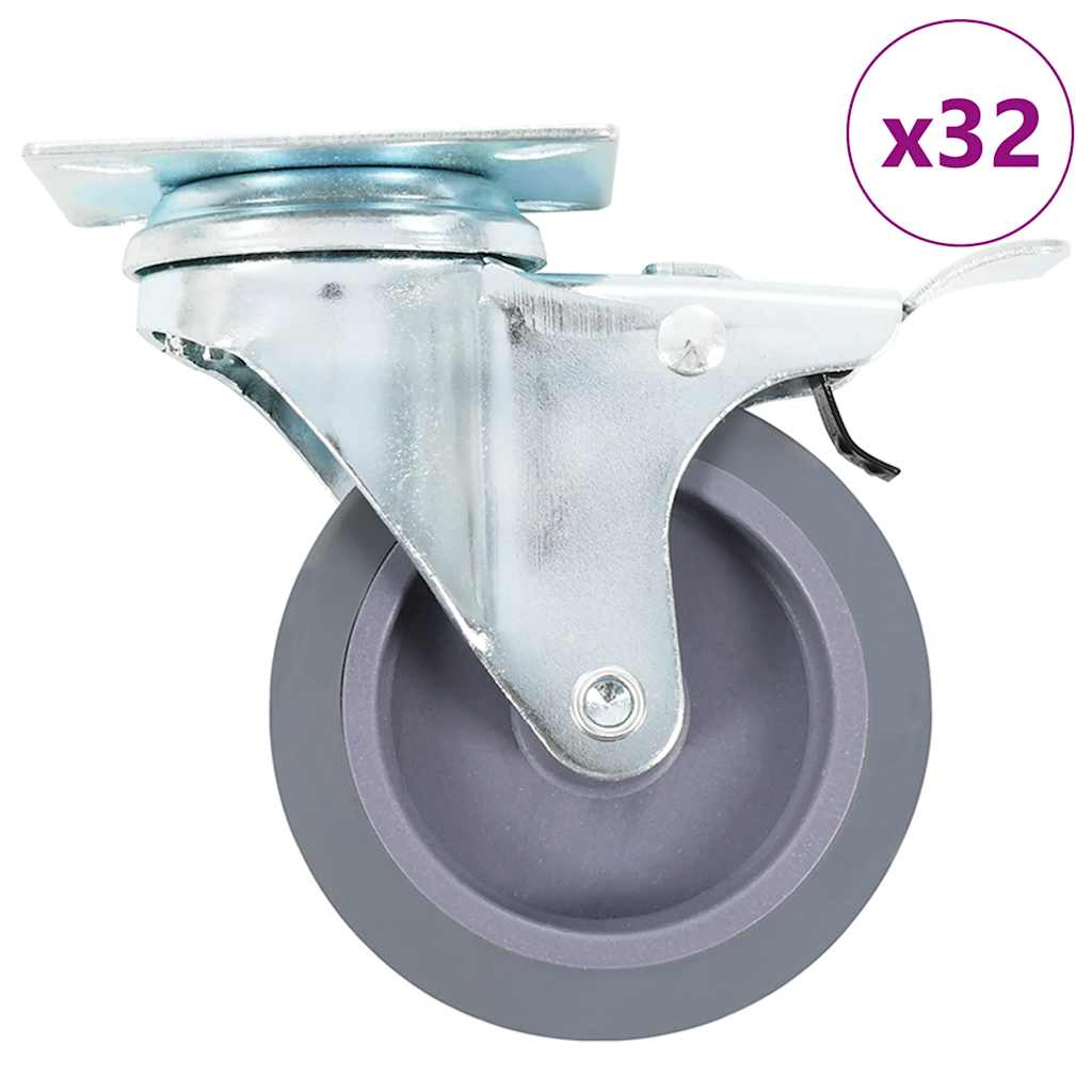 foto del prodotto ruote girevoli 32 pz 75 mm