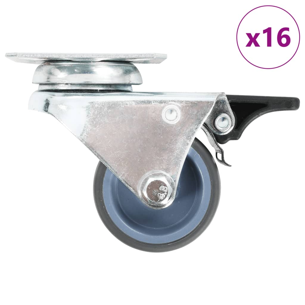 foto del prodotto ruote girevoli gemellate 16 pz 50 mm cod mxl 68521