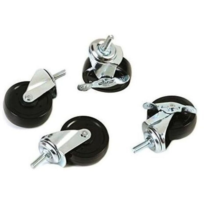 foto del prodotto ruote normali piroettanti compatibili scaffali archimede system pz 4 con freno