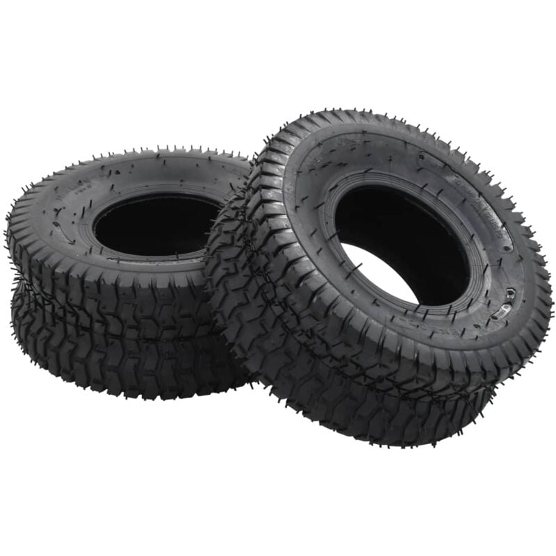 foto del prodotto ruote per carriola 2 pz 15x6.00 6 4pr gomma vidaxl