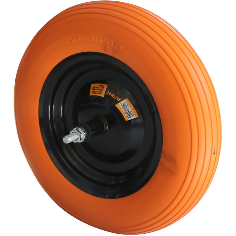 foto del prodotto ruote poliuretano brixo 350x8 mm150 1b
