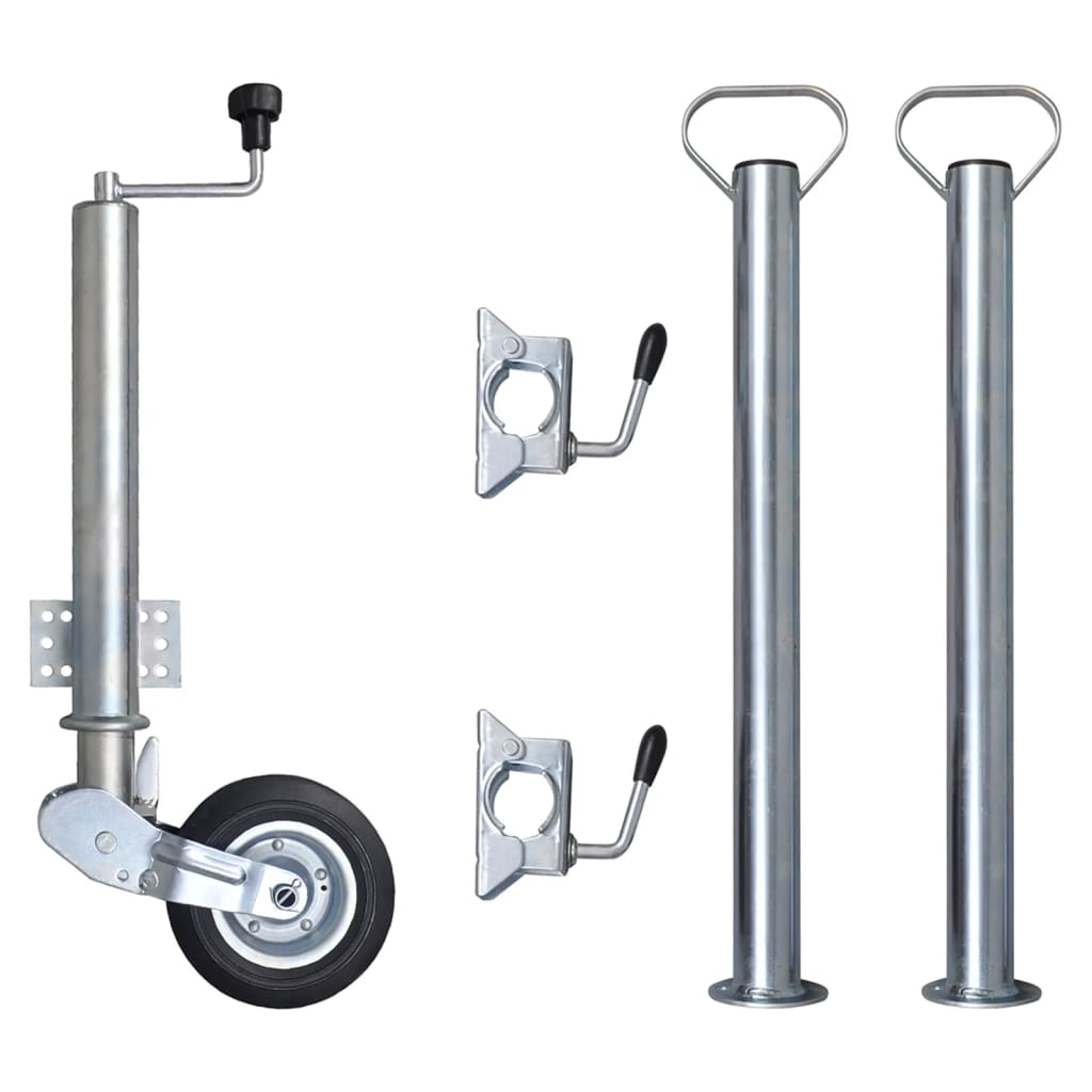 foto del prodotto ruotino pieghevole 60 mm con 2 tubi supporto 3 morsetti divisicod mxl 84928