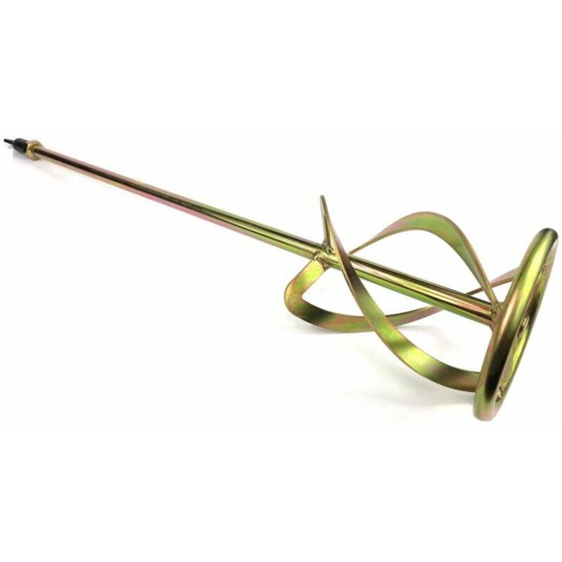 foto del prodotto rurmec frusta a tripla spirale destrorsa mk ideale per materiali ad alta viscosit con attacco m14 140 mm