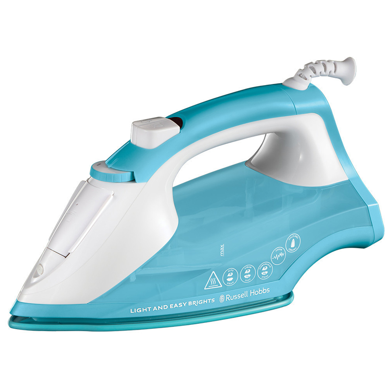 foto del prodotto russel hobbes 26482 56 ferro da stiro ceram 35 115 autosteam 240ml antigoccia anticalc 2400w