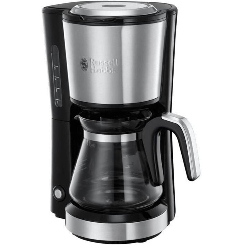 foto del prodotto russel hobbs 24210 56 caffettiera compact home acciaio spazzolato 5 tazze 1000w