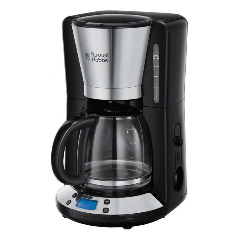 foto del prodotto russell hobbs caffettiera programmabile filtro 15 tazze 1100w acciaio lucido 24030 56
