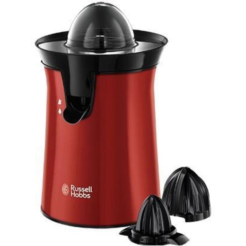 foto del prodotto russell hobbs colour plus spremiagrumi elettrico 60 w nero, rosso
