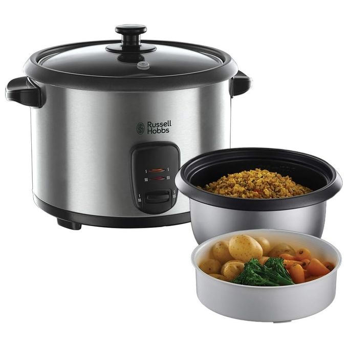 foto del prodotto russell hobbs cuociriso 700w 1,8 litri per preparare riso in modo semplice e veloce in famiglia