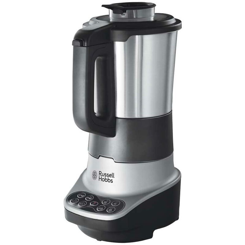 foto del prodotto russell hobbs soup maker, zuppe pronte, vellutate, preparatore di zuppe, 8 programmi, 4 porzioni, 800 w, acciaio satinato, 21480 56