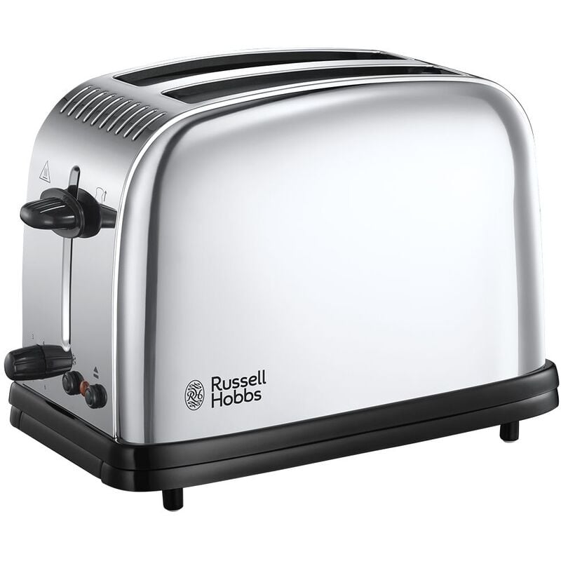 foto del prodotto russell hobbs tostapane 2 fette 1670w in acciaio inossidabile 23311 56