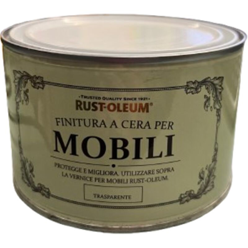 foto del prodotto rust oleum smalto di finitura chalky trasparente 0,5l