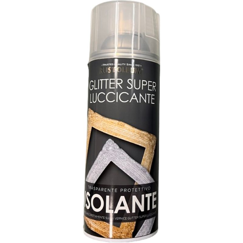 foto del prodotto rust oleum spray finitura per glittertrasparente 400 ml