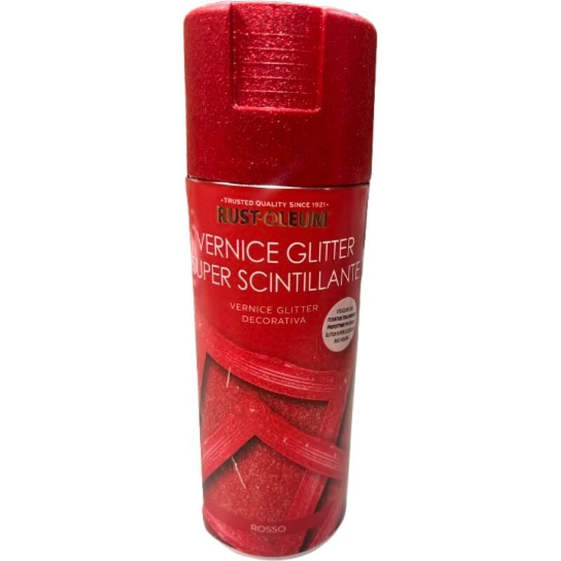 foto del prodotto rust oleum spray paillets rosso 400 ml super