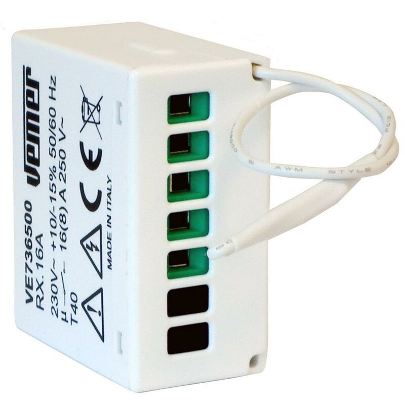 foto del prodotto rx.16a attuatore remoto rf 1 rele 1 da incasso scatola ve736500 vemer